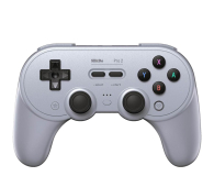 Akcesoria do konsol 8BitDo PRO 2 Gamepad Hall Ed Gray RET00411
